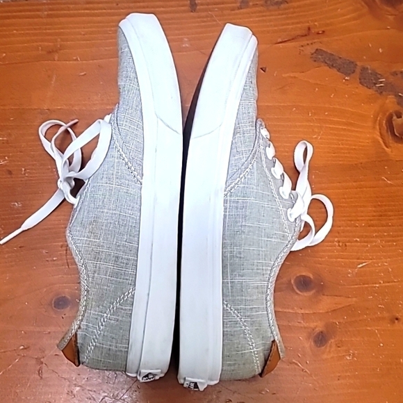 VANS ULTRACUSH SKATE WOMEN'S LACE UP GRAY LOW PLAID CANVAS SNEAKERS SIZE 8 - Picture 6 of 15
